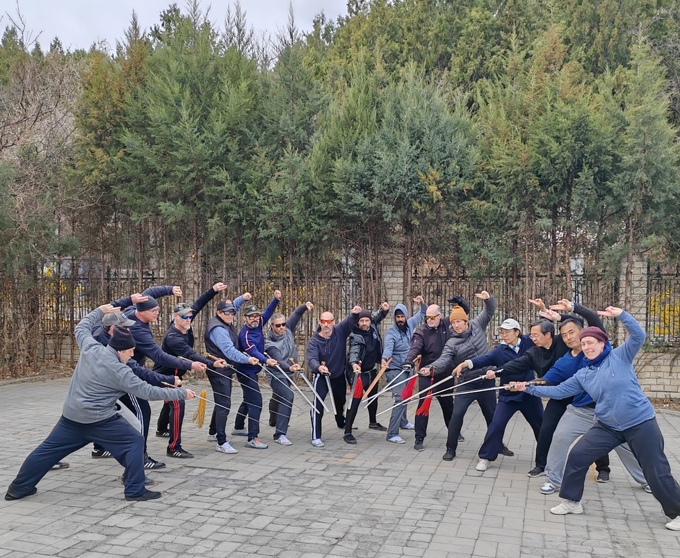 Bagua Sword - final day photo
